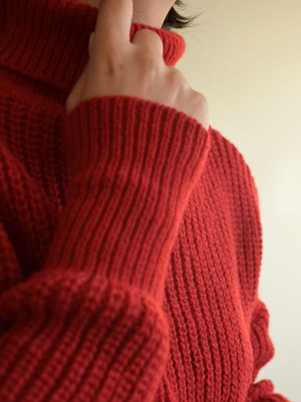 پیراهن بافت یقه اسکی