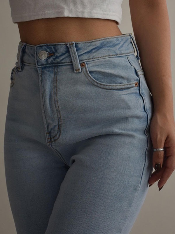 شلوار مام فیت Denim