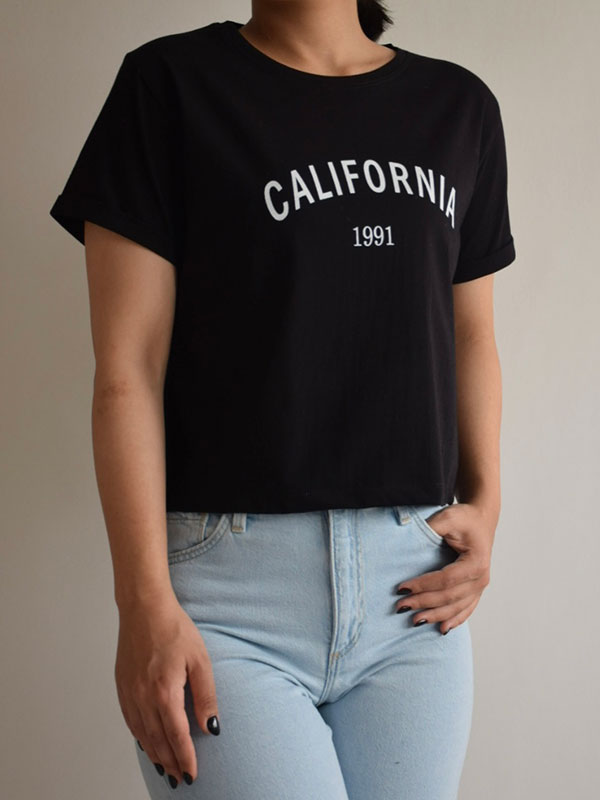 تیشرت کراپ California