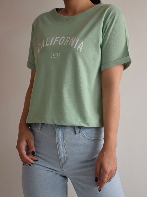 تیشرت کراپ California