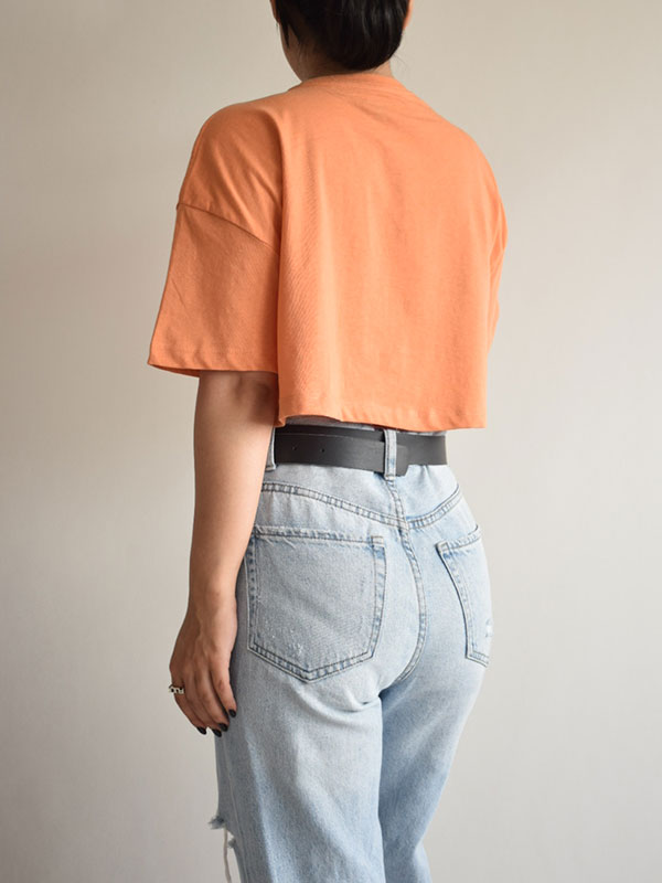 تیشرت کراپ کارلوت