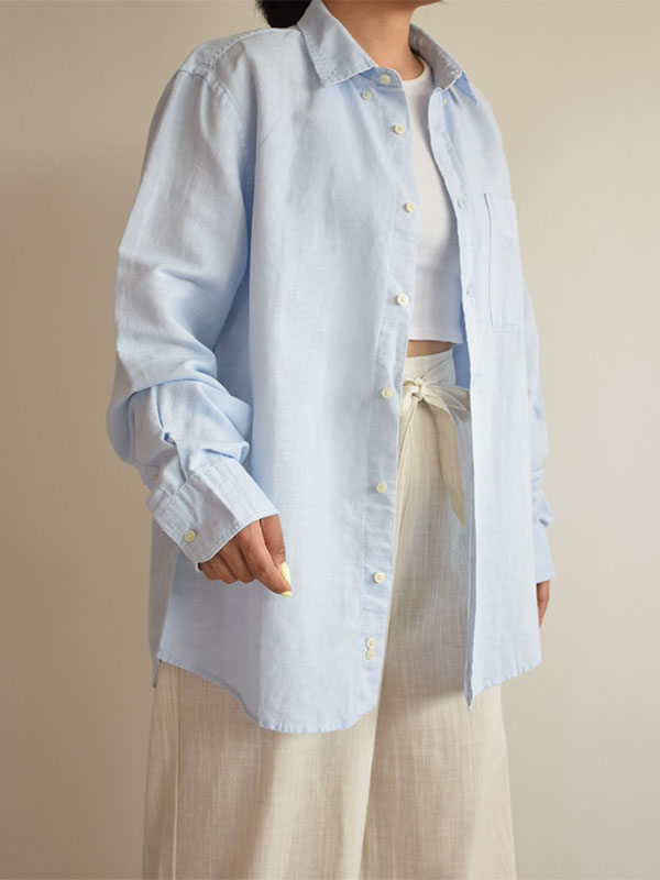 شومیز آبی ZARA
