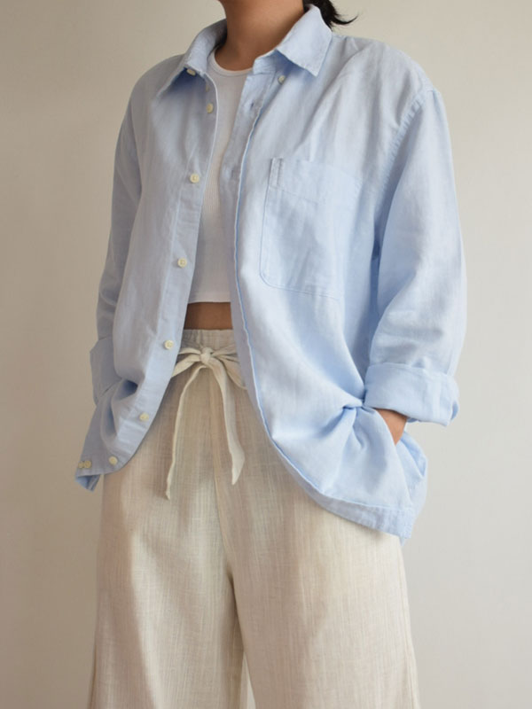 شومیز آبی ZARA