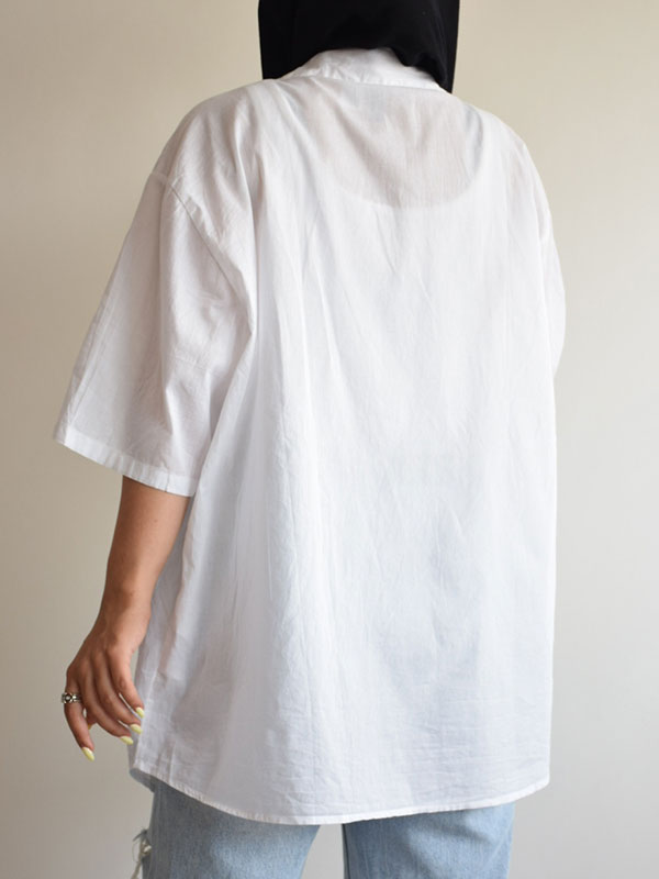 شومیز سفید H&M