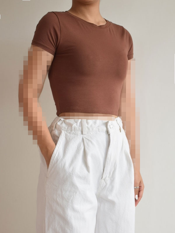 تیشرت کراپ Fashion Nova