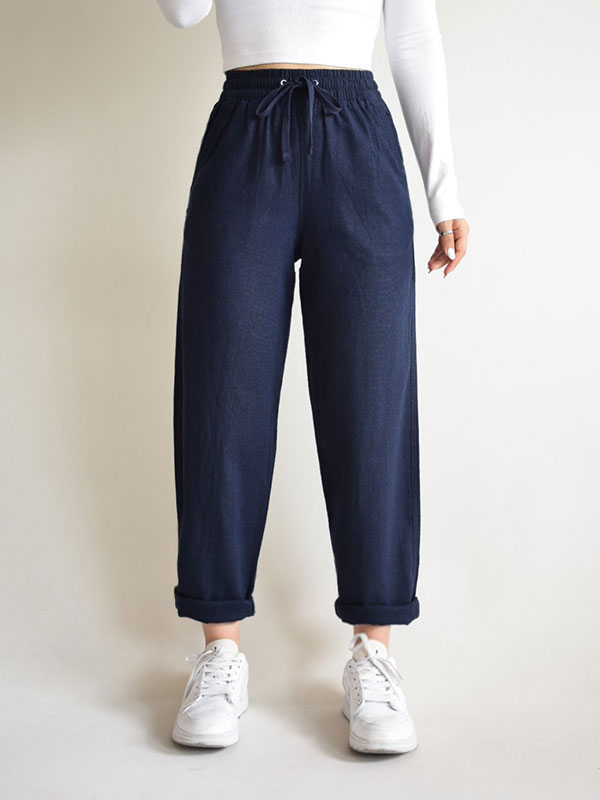 شلوار مام Linen