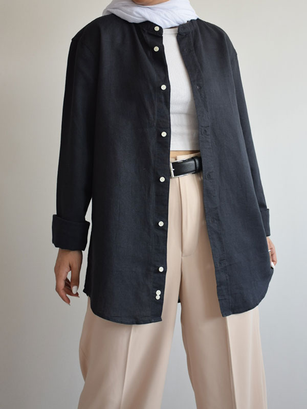 شومیز لینن ZARA