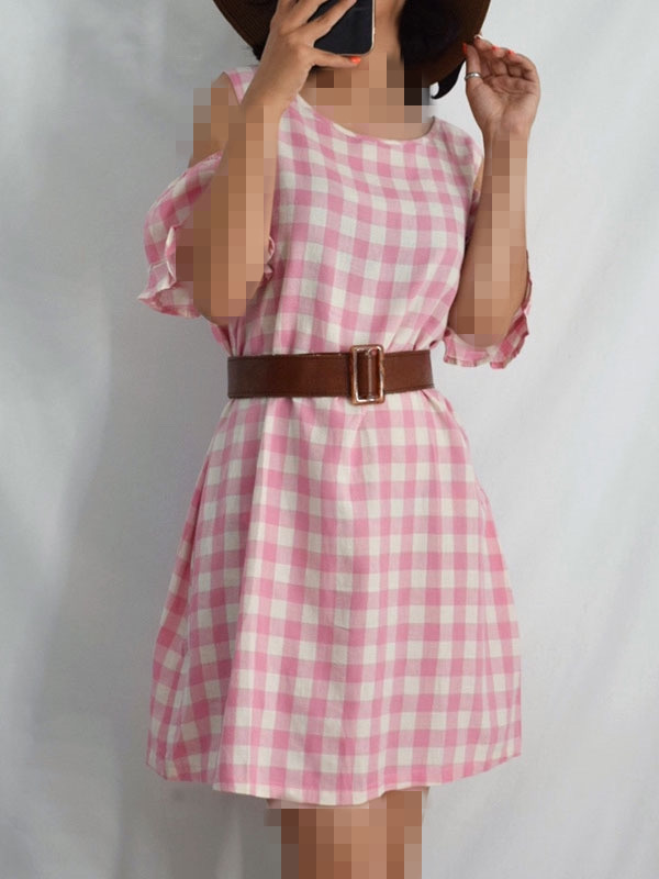 پیراهن صورتی