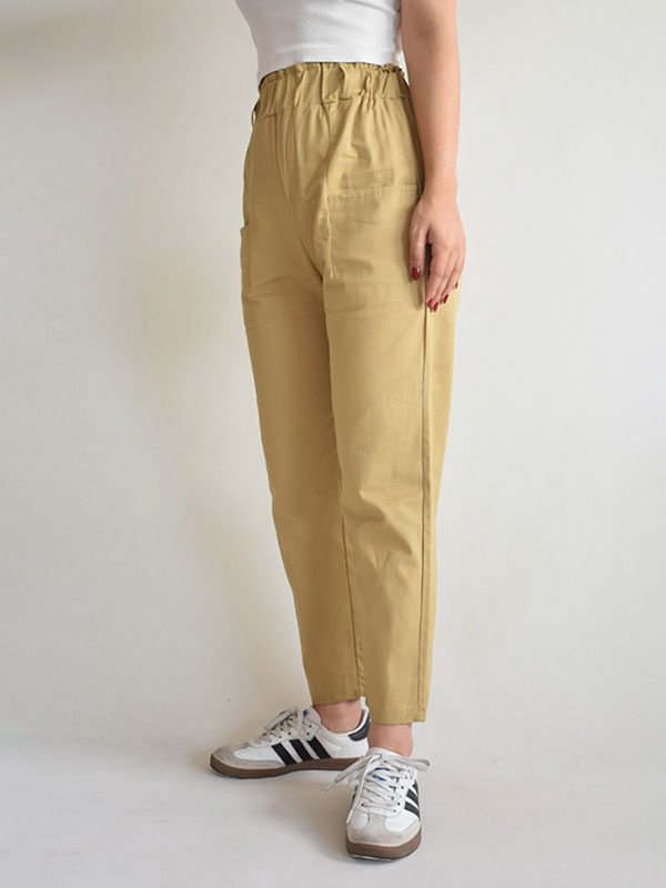 شلوار کتان کاغذی