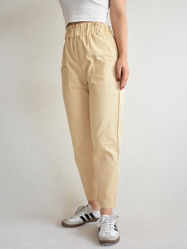 شلوار کتان کاغذی