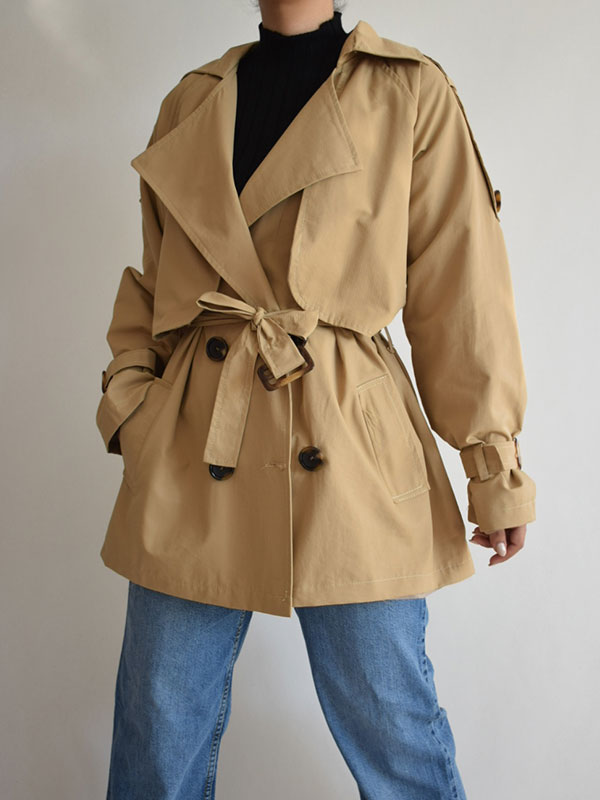 ترنچ کت کوتاه