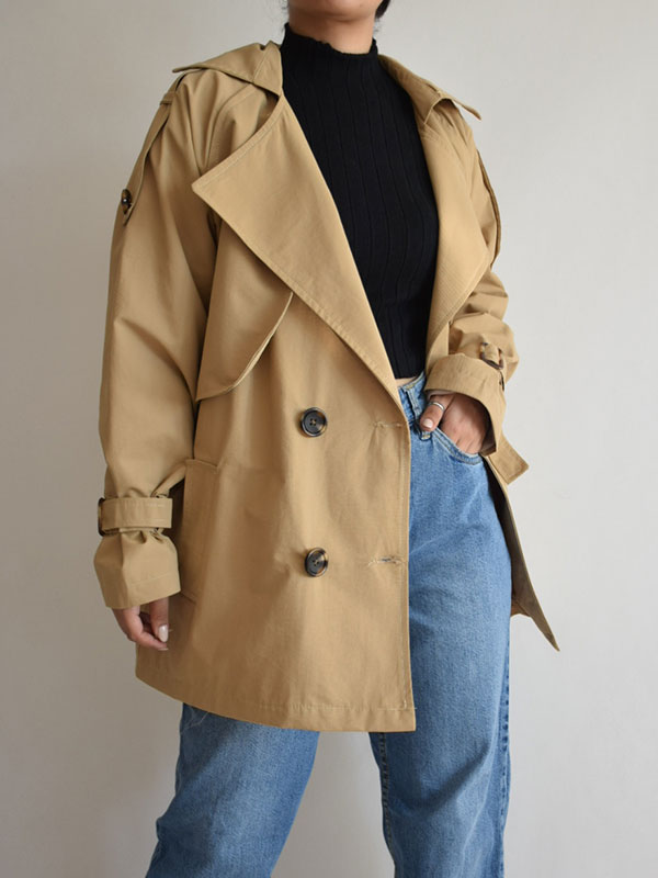 ترنچ کت کوتاه