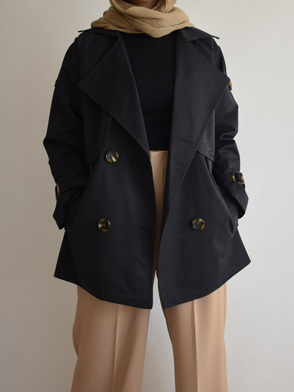 ترنچ کت کوتاه