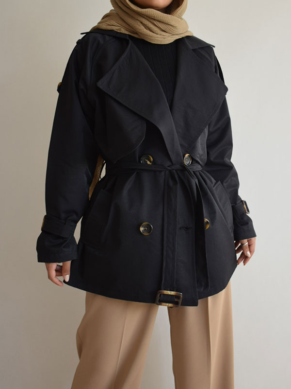 ترنچ کت کوتاه