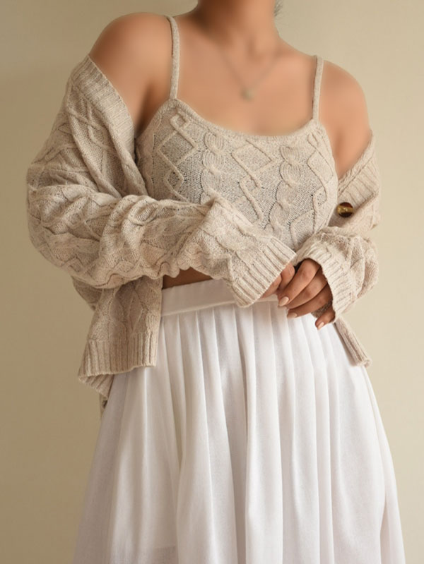 کاردیگن دو تیکه Shein