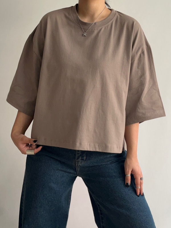 تیشرت کراپ ZARA