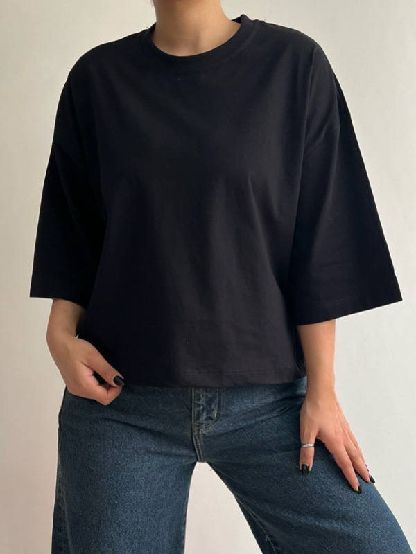 تیشرت کراپ ZARA