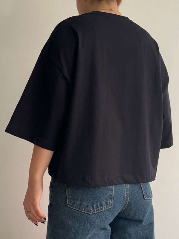 تیشرت کراپ ZARA