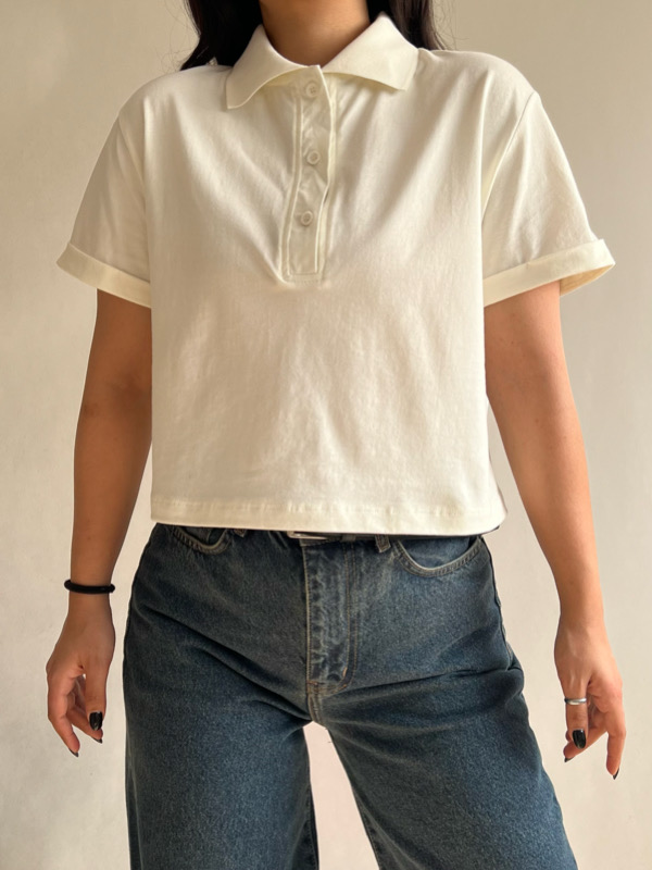 تیشرت کراپ Cute