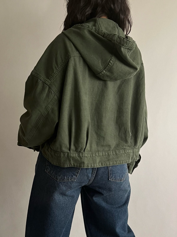 کت کلاه‌دار ZARA