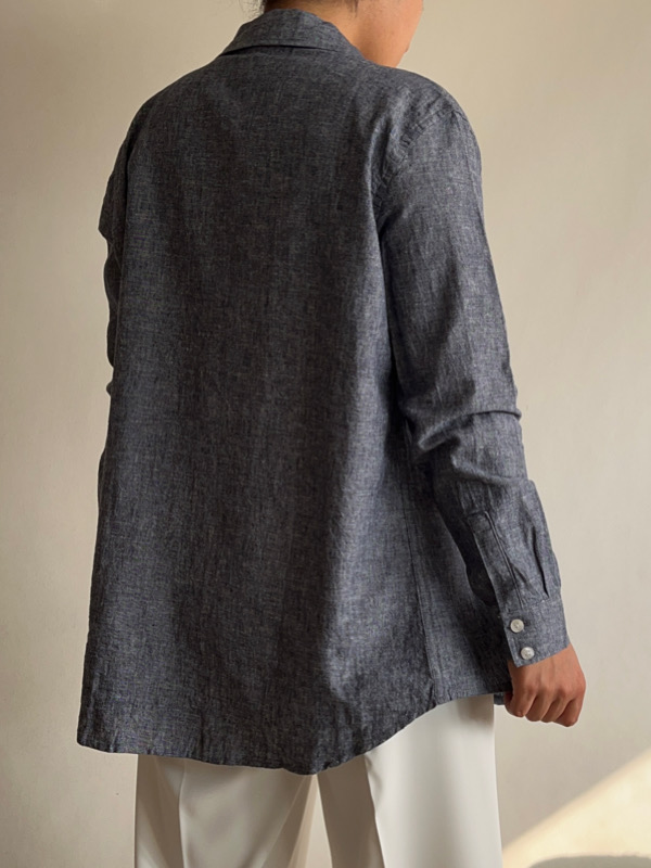 شومیز یقه هفت H&M