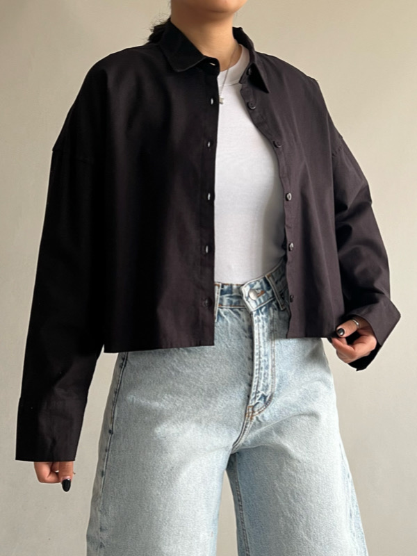 شومیز کراپ ZARA