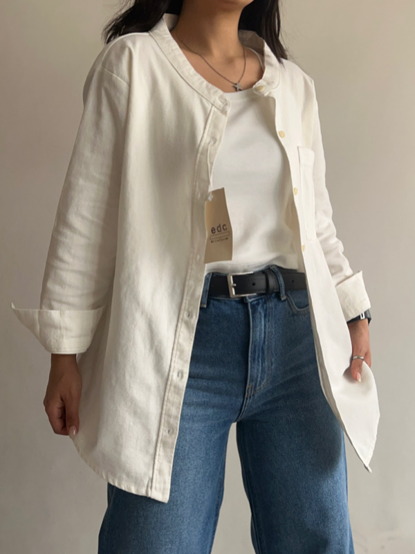 شومیز سفید edc