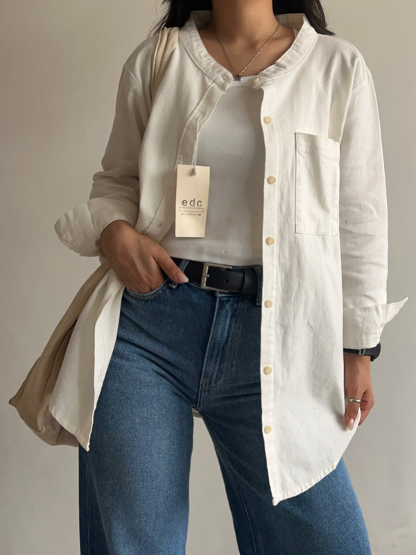 شومیز سفید edc