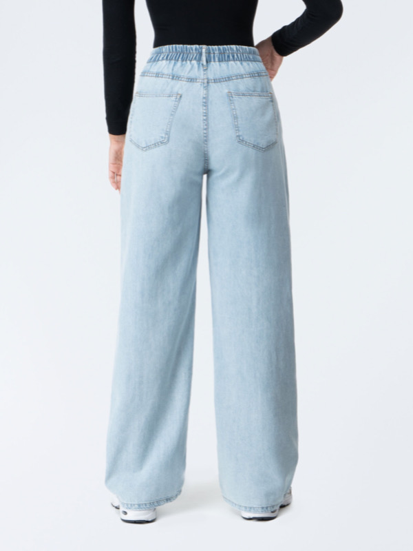 نیم بگ جین کاغذی