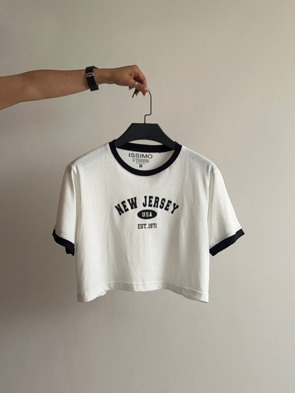 تیشرت کراپ New Jersey