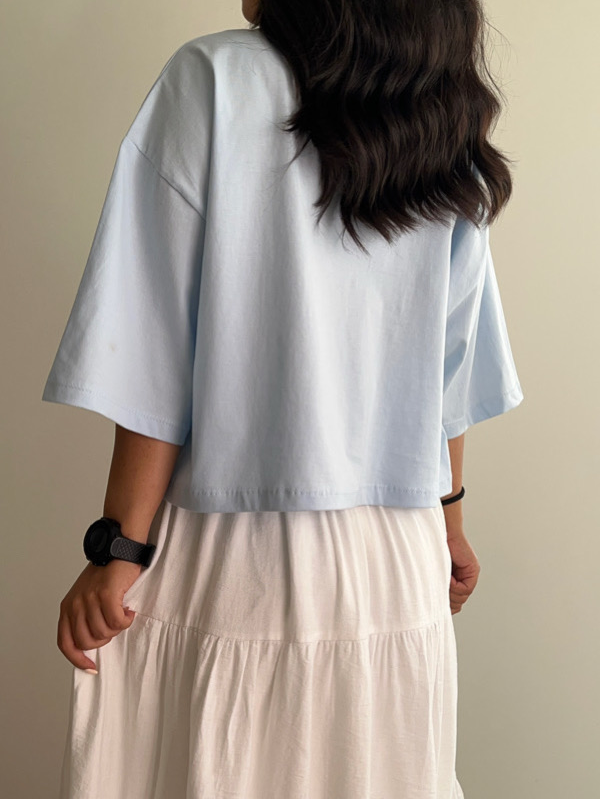 تیشرت کراپ ZARA