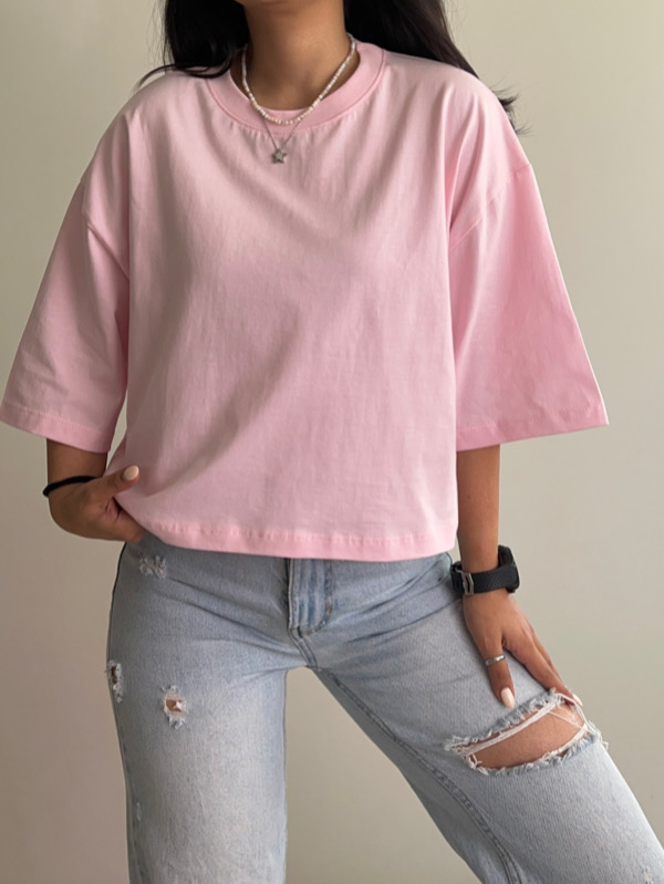 تیشرت کراپ ZARA