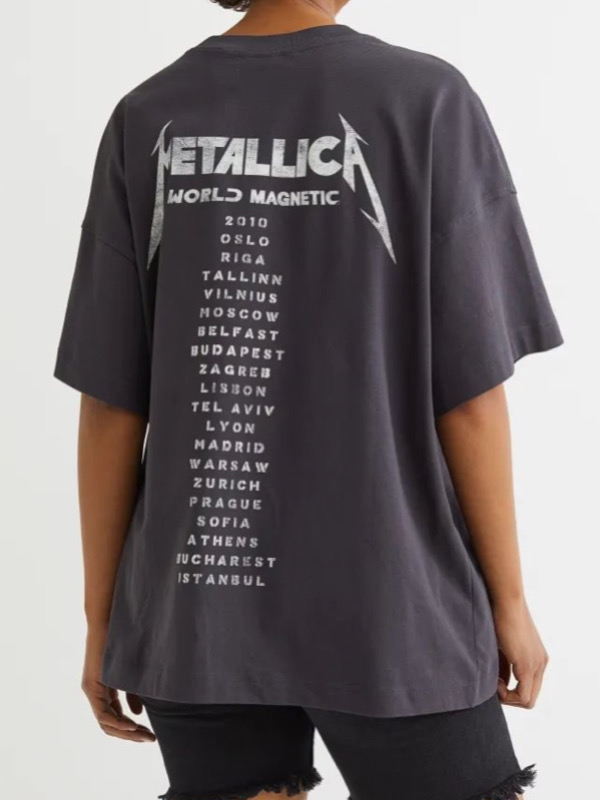 تیشرت لانگ Metallica