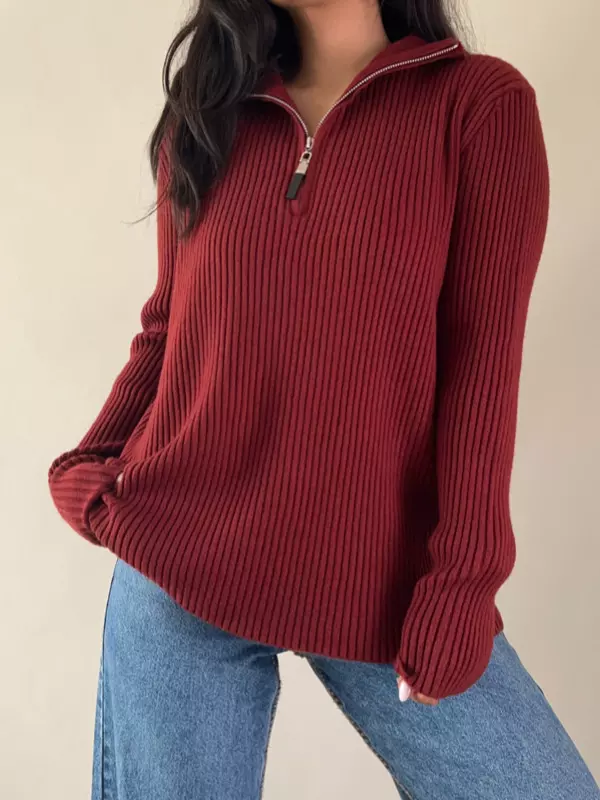 پلیور نیم زیپ