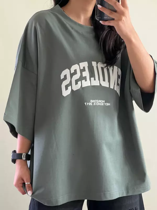 تیشرت باکسی Endless