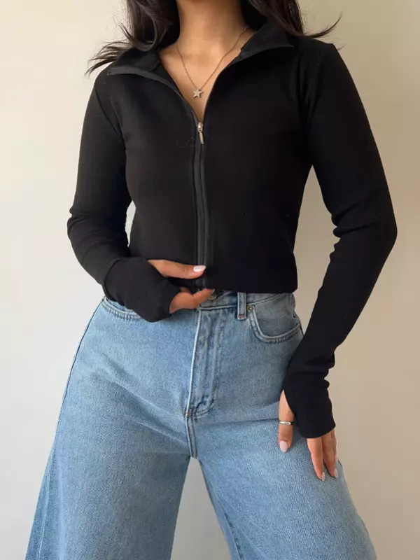 کراپ جلو زیپ