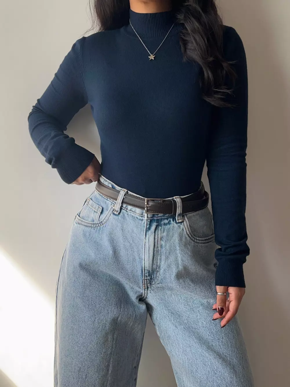 بلوز بافت midnight