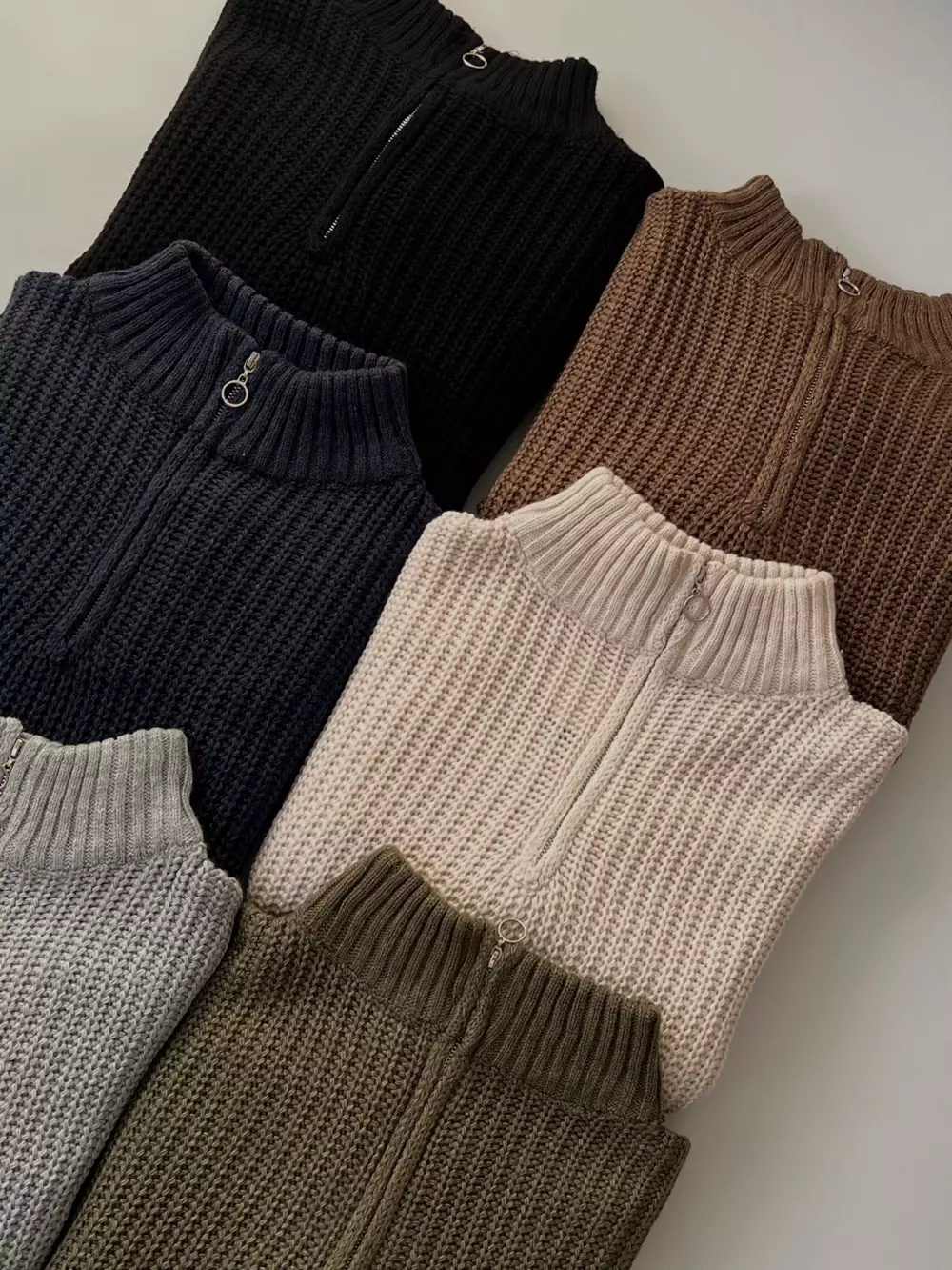 پلیور نیم زیپ Wool