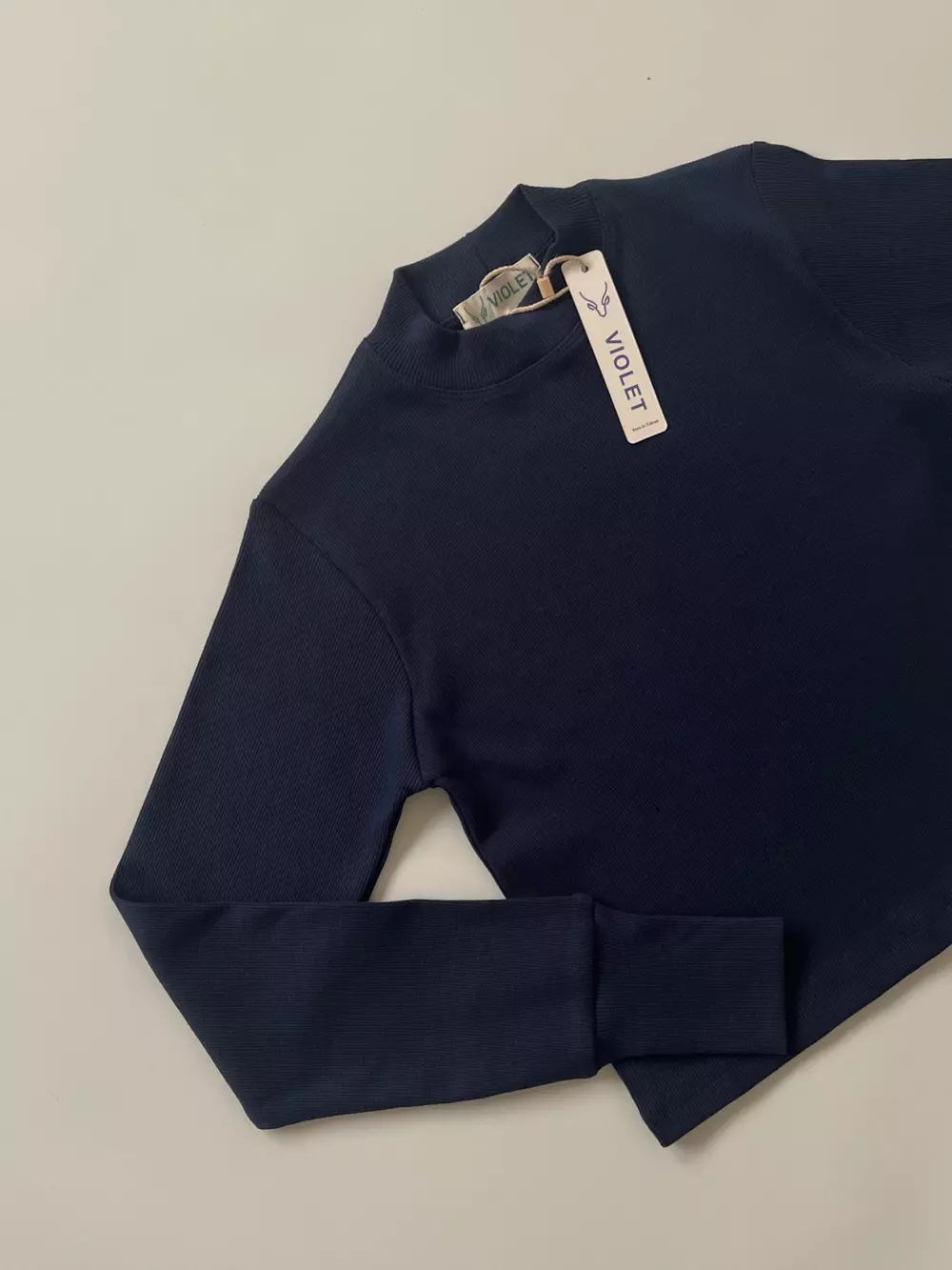 بلوز کراپ فینگردار