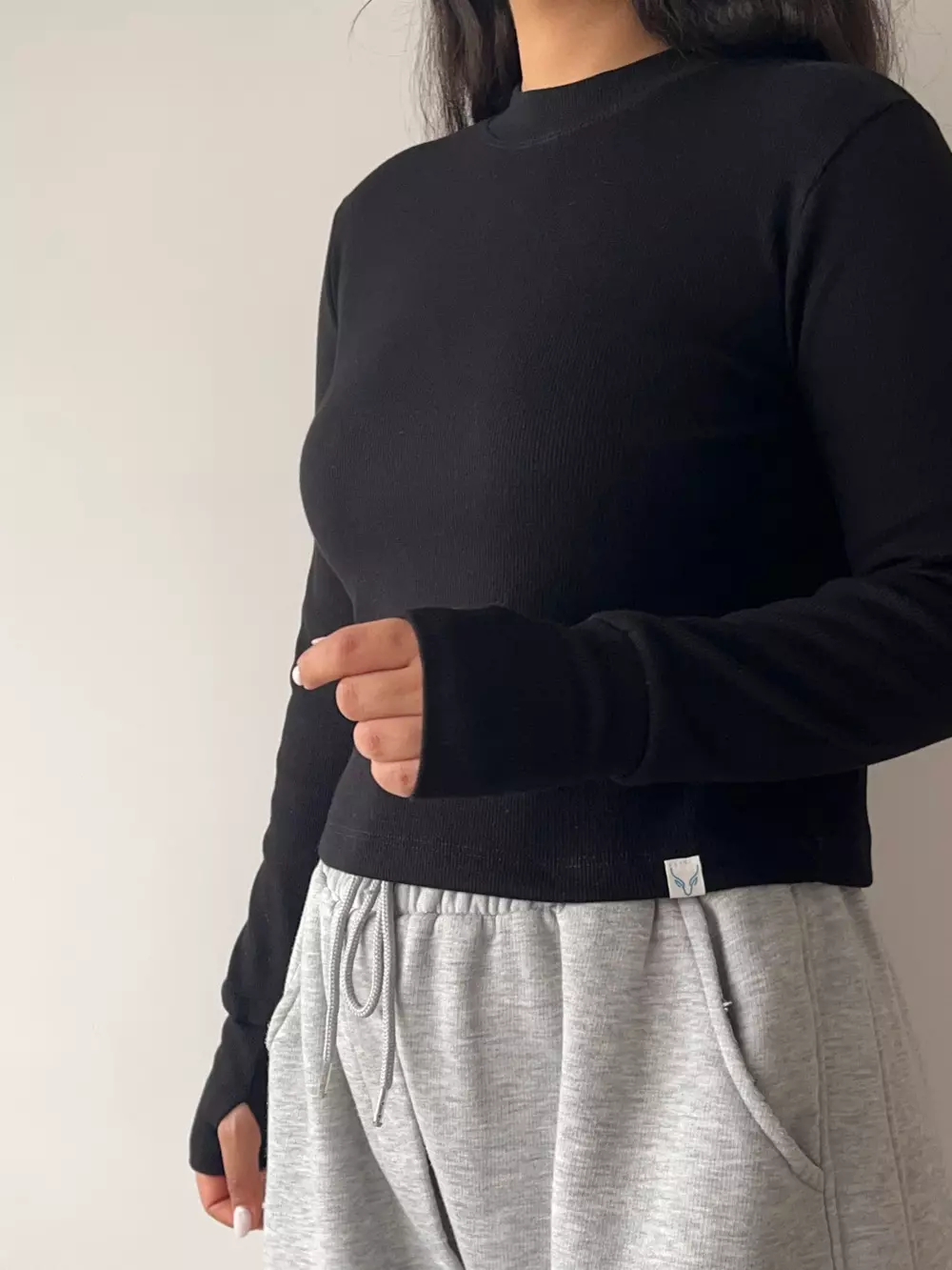 بلوز کراپ فینگردار