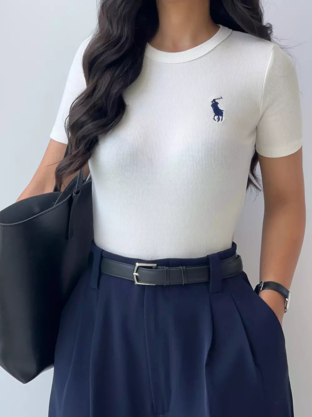 تیشرت یقه گرد polo زنانه