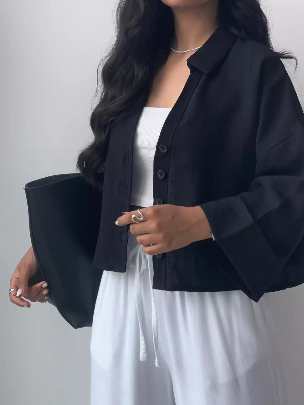 شومیز زنانه کراپ