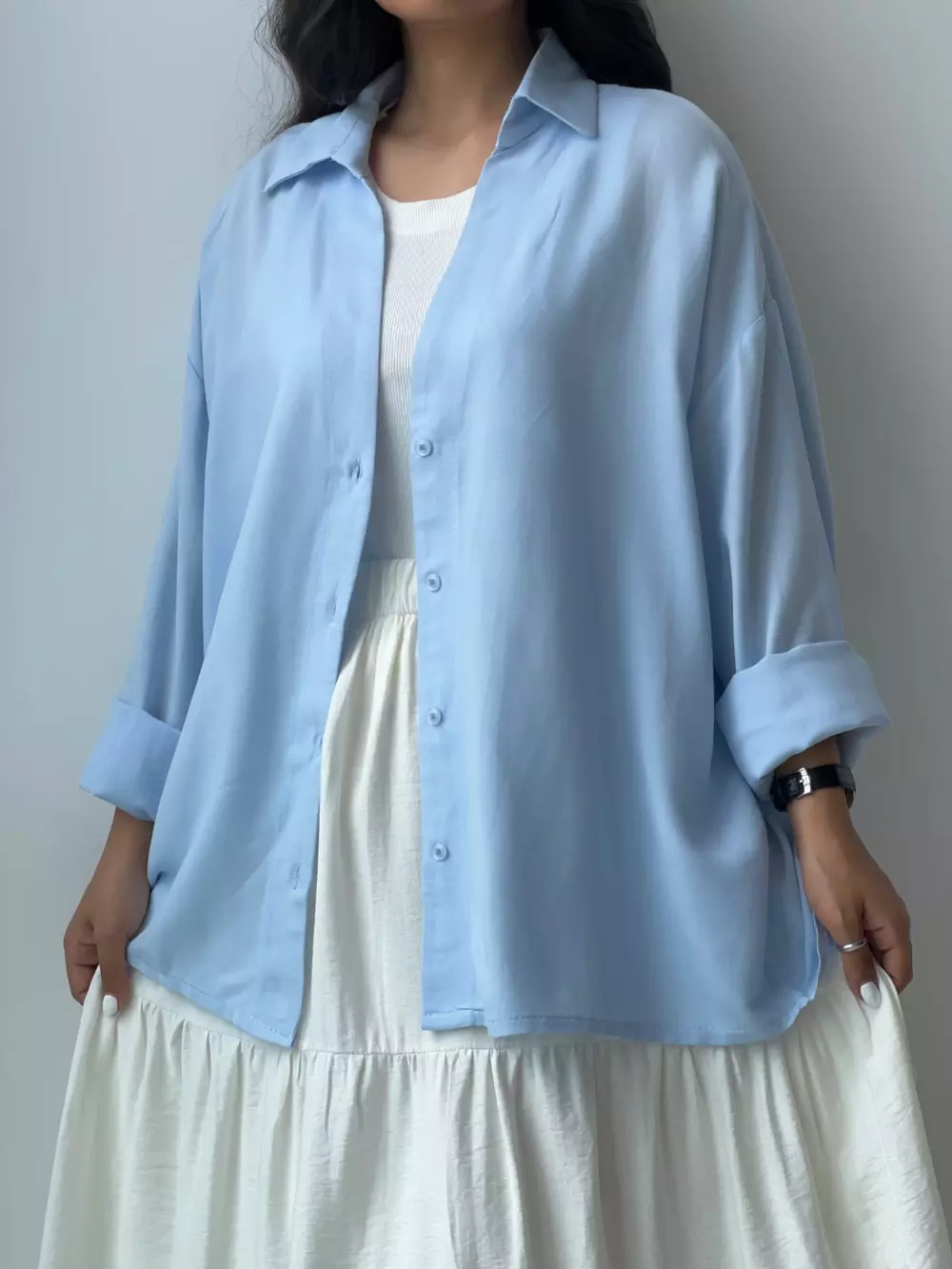 شومیز نخی زنانه Silky
