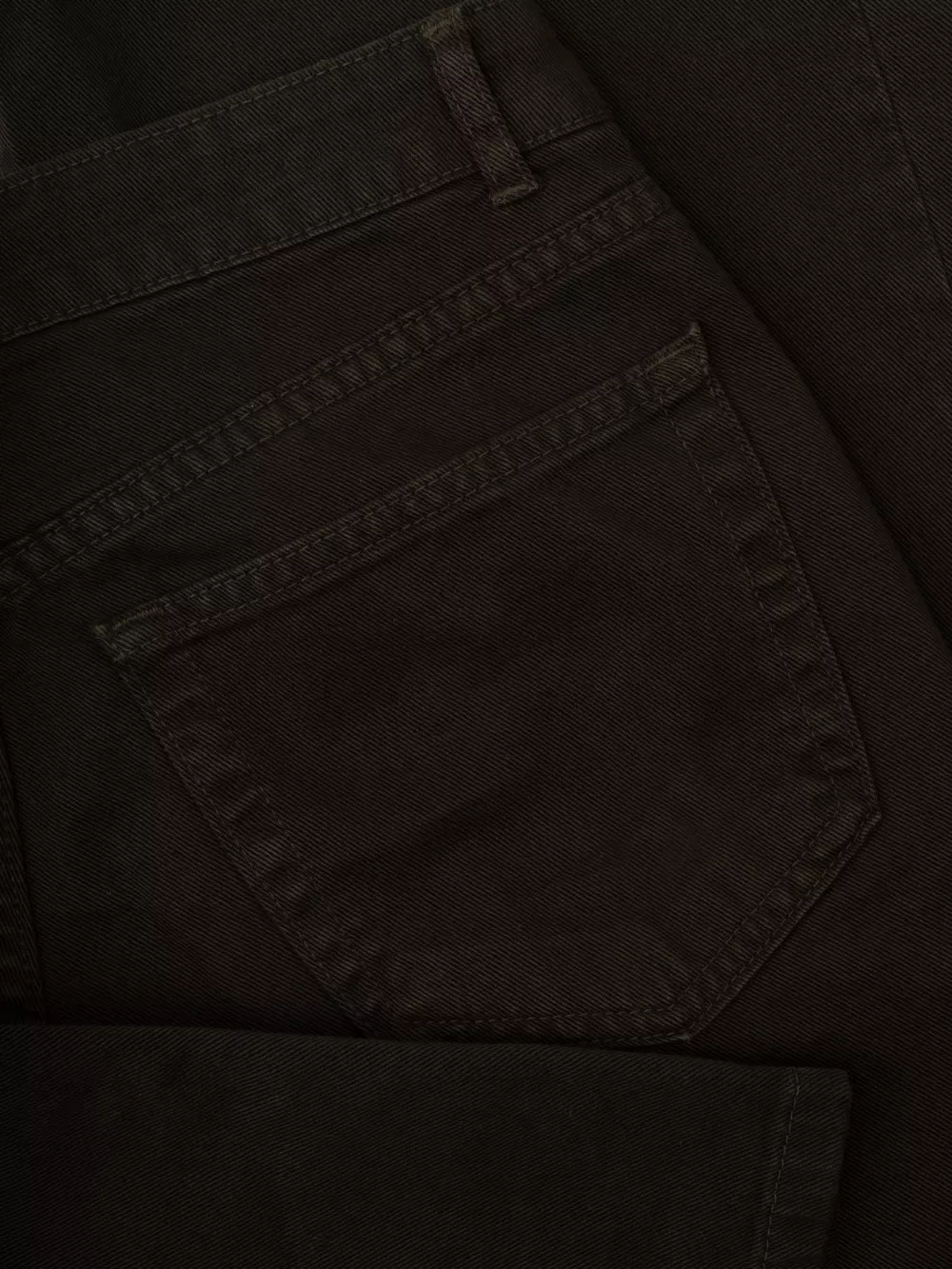 شلوار کتان قهوه ای